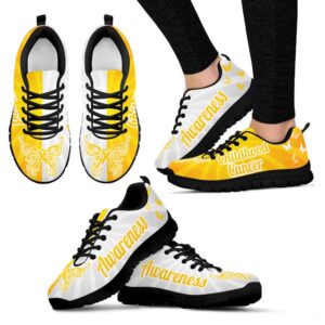 Childhood Cancer Shoes 2 Color Sneaker Fashion&hellip;