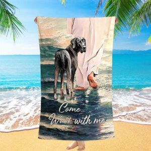 Come Walk With Me Beach Towel, Great&hellip;