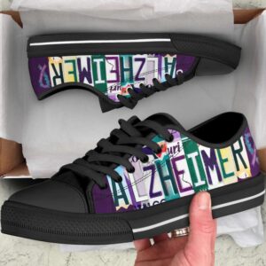 Conquer Alzheimer Low Top Shoes, Low Top&hellip;