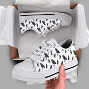 Crow Print Low Top Shoes, Low Top&hellip;