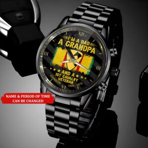 Custom Name Time 1st Cavalry Vietnam Veteran&hellip;