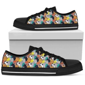 Cute Cat Sneakers Purrfect Low Top Shoes&hellip;