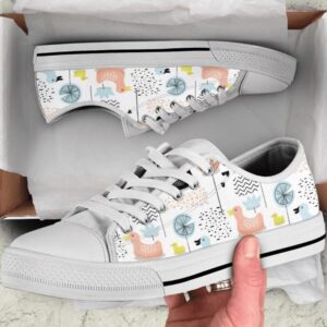 Cute Ducks And Bird Low Top Shoes,&hellip;