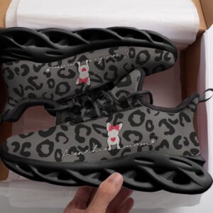 Cute Frenchie Mom, Leopard Pattern Max Soul&hellip;