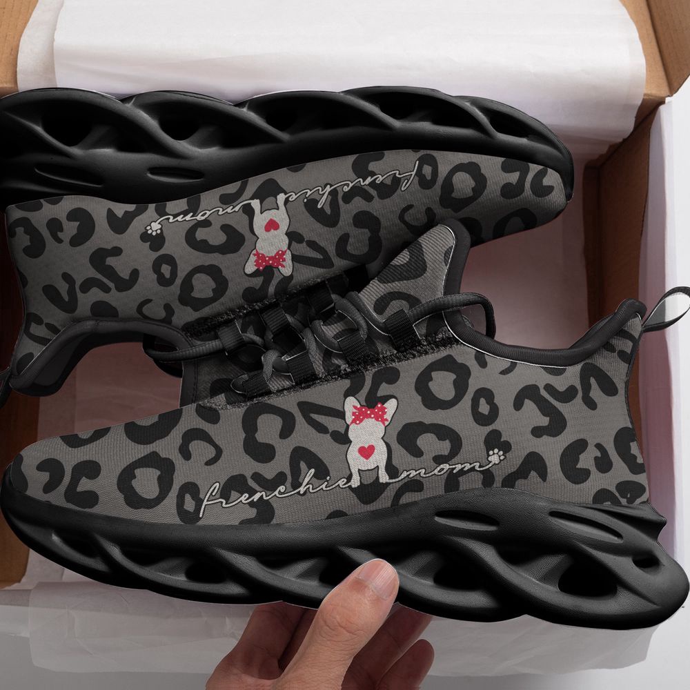 Cute Frenchie Mom, Leopard Pattern Max Soul Shoes, Max Soul Sneakers, Max Soul Shoes Cute Frenchie Mom, Leopard Pattern Max Soul Shoes, Max Soul Sneakers, Max Soul Shoes