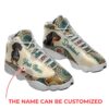 Cat Lover Sakura Flower Shoes Personalized Custom Basketball Shoes, Basketball Shoes, Basketball Shoes 2024