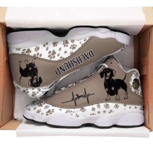 Dachshund Dog Paw Pattern Shoes Sport Sneaker&hellip;