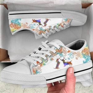 Dachshund Watercolors Low Top Shoes, Low Top&hellip;