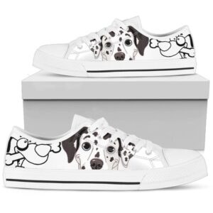 Dalmatian Dog Sneakers Trendy Low Top Shoes&hellip;