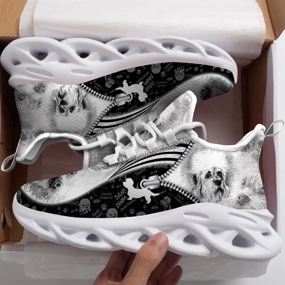 Dandie Dinmont Sketch Max Soul Shoes Kid, Max Soul Sneakers, Max Soul Shoes