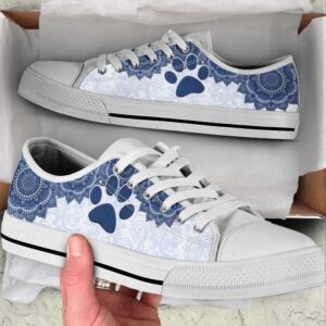 Dog Lover Mandala Paw Low Top Shoes&hellip;
