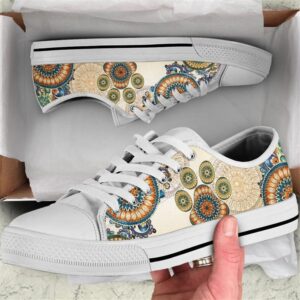 Dog Paw Ethnic Style Canvas Low Top&hellip;