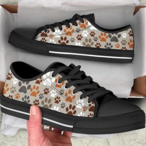 Dog Paw Pattern SK Low Top Shoes&hellip;