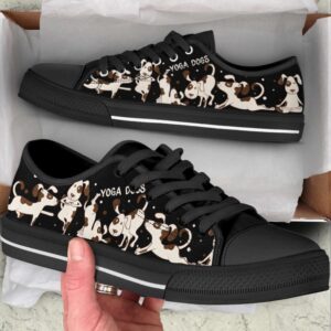 Dog Yoga Low Top Shoes Canvas Sneakers&hellip;