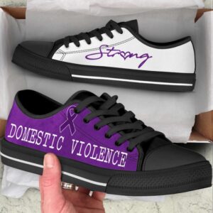 Domestic Violence Shoes Strong Low Top Shoes&hellip;