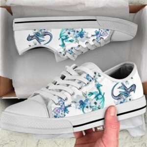Dragon Watercolor Low Top Shoes, Low Tops,&hellip;
