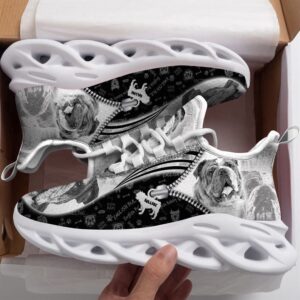 English Bulldog Sketch Max Soul Shoes Kid,&hellip;