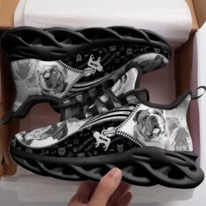 English Bulldog Sketch Max Soul Shoes Kid,&hellip;