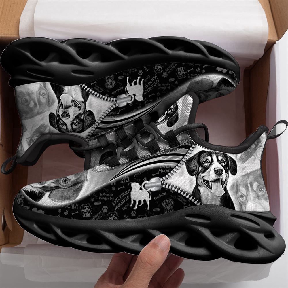 Entlebucher Mountain Dog Sketch Max Soul Shoes Kid, Max Soul Sneakers, Max Soul Shoes