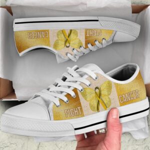 Fight Childhood Cancer Shoes Texture Low Top&hellip;