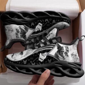 French Bulldog Sketch Max Soul Shoes Kid,&hellip;