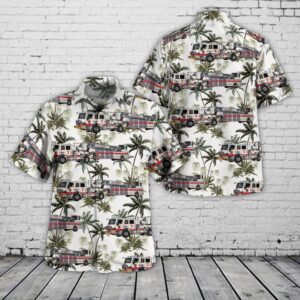 Frisco, Texas, Frisco Fire Department Hawaiian Shirt,&hellip;