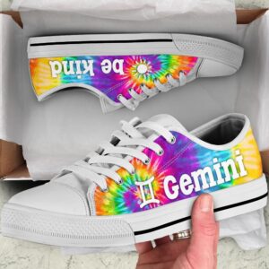 Gemini Zodiac Bekind Tie Dye Low Top&hellip;