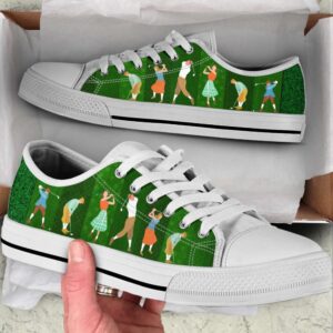 Golf People Play Low Top Shoes Canvas&hellip;