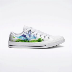 Golf Watercolor Low Top Shoes, Low Top&hellip;