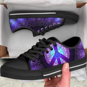 Hippie Peace Passion Low Top Shoes by&hellip;