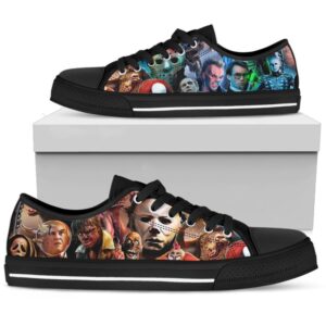 Horror Characters Low Top Shoes Custom Horror&hellip;