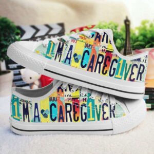 I m A Caregiver Low Top Shoes,&hellip;