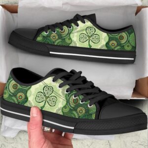 Irish Shamrock Celtic Vintage Mandala Low Top&hellip;