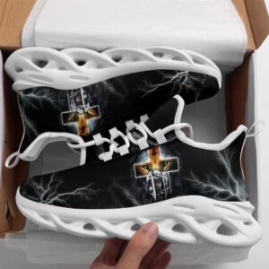 Jesus Black Running Sneakers Max Soul Shoes,&hellip;