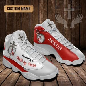 Jesus Blood Walk By Faith Red Custom&hellip;