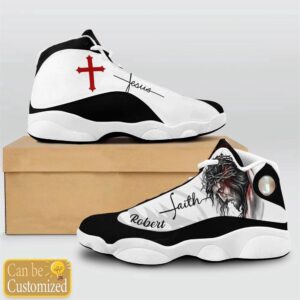 Jesus Faith Basic Custom Name Basketball Shoes&hellip;