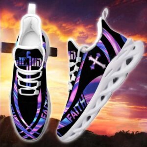 Jesus Faith Hologram Running Sneakers Max Soul&hellip;