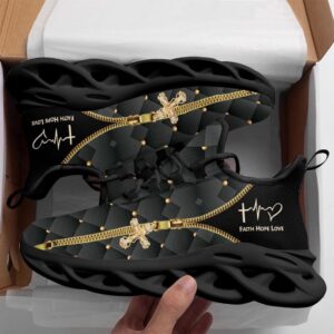 Jesus Faith Hope Love Running Sneakers Max&hellip;