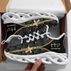 Jesus Faith Hope Love Running Sneakers Max&hellip;