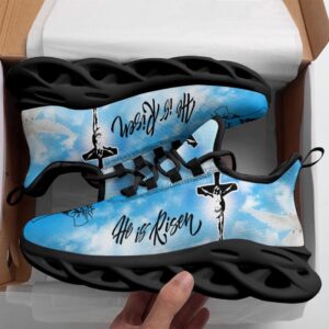 Jesus He Is Risen Running Sneakers Max&hellip;
