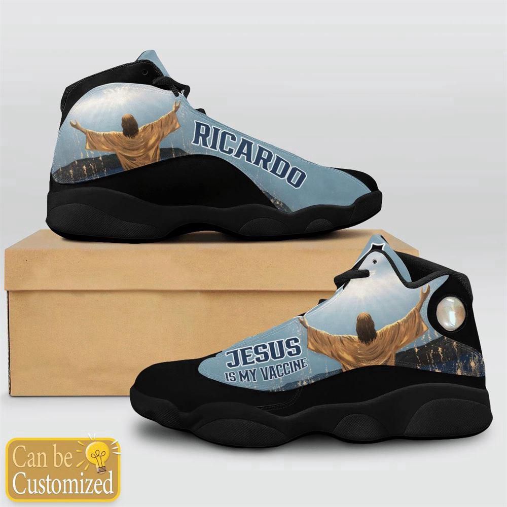 Jesus Is My Vaccine Custom Name Basketball Shoes, Christian Basketball Shoes, Basketball Shoes 2024 Jesus Is My Vaccine Custom Name Basketball Shoes, Christian Basketball Shoes, Basketball Shoes 2024