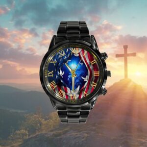 Jesus Lion American Flag Of Faith Watch&hellip;