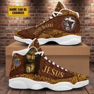 Jesus Portrait Art Basketball Shoes, Christian Basketball&hellip;
