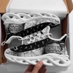Jesus Running Sneakers Black 3 Max Soul&hellip;