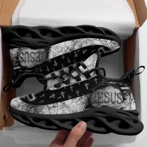 Jesus Running Sneakers Black 3 Max Soul&hellip;