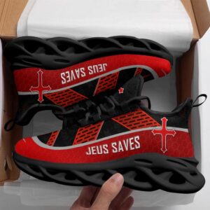 Jesus Running Sneakers Black Red Max Soul&hellip;