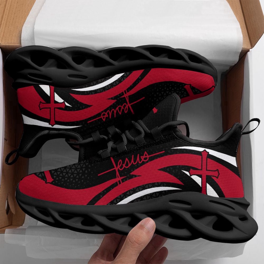 Jesus Running Sneakers Red 1 Max Soul Shoes, Max Soul Sneakers, Max Soul Shoes Jesus Running Sneakers Red 1 Max Soul Shoes, Max Soul Sneakers, Max Soul Shoes