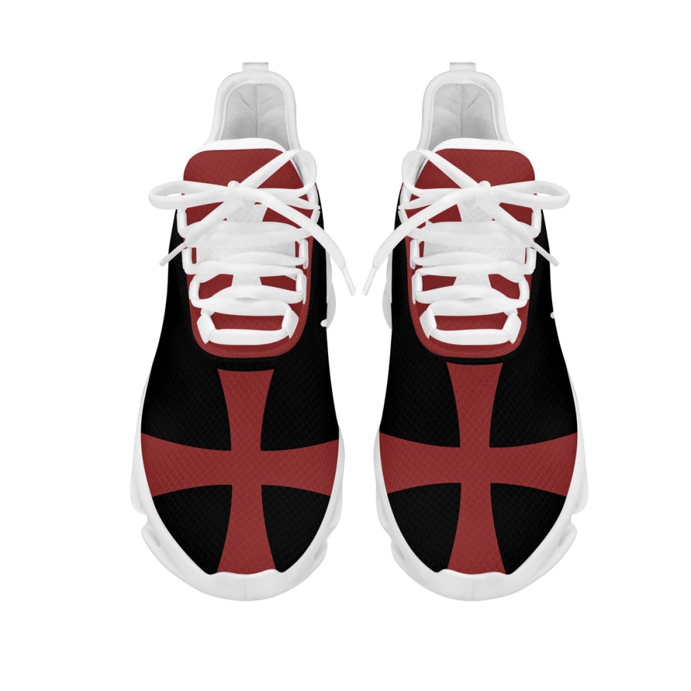 Jesus Running Sneakers Red Max Soul Shoes, Max Soul Sneakers, Max Soul Shoes