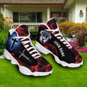 Jesus Sparkle Cross Jesus Faith Basketball Shoes&hellip;