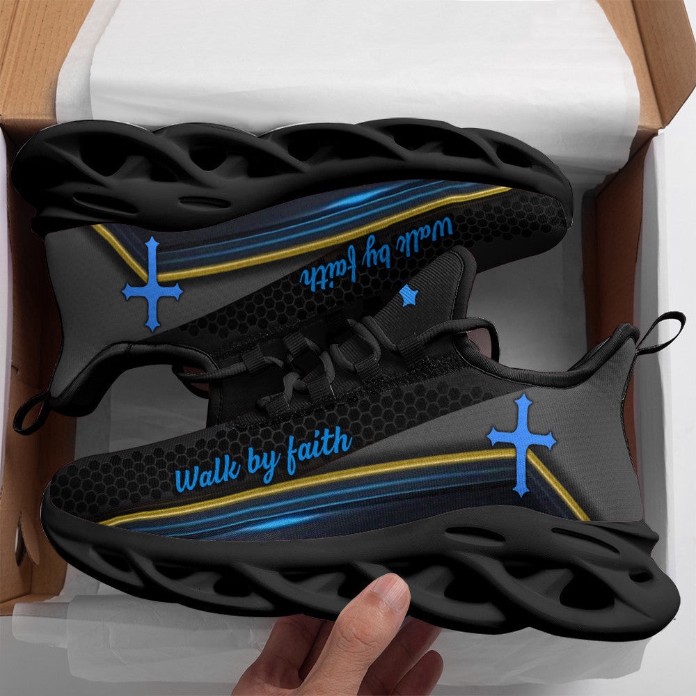 Jesus Walk By Faith Black Running Sneakers 3 Max Soul Shoes, Max Soul Sneakers, Max Soul Shoes Jesus Walk By Faith Black Running Sneakers 3 Max Soul Shoes, Max Soul Sneakers, Max Soul Shoes